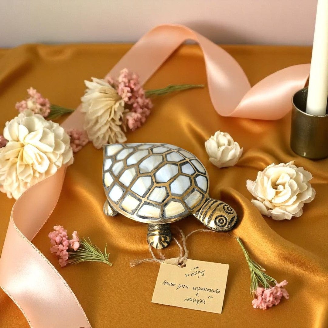 Tamas Pure Brass Wish-Fulfilling Tortoise